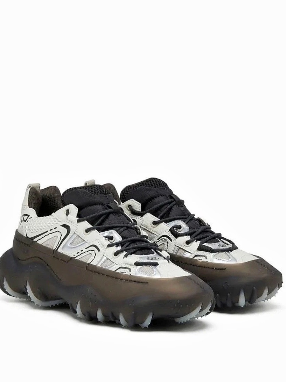 Diesel S-Prototype P1 Sneakers White & Black Size: Men's US 8